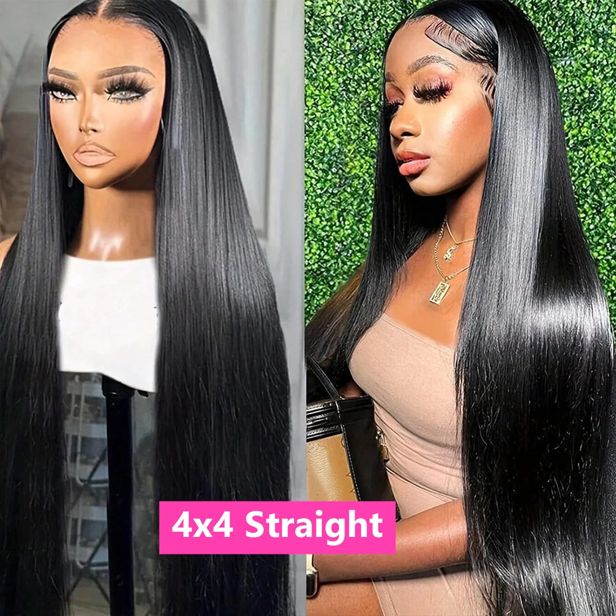 Straight 13x4 Lace Front Wig Human Hair Pre Plucked Brazilian Transparent 13x6 Lace Frontal Wig 4x4 Lace Wigs For Black Women
